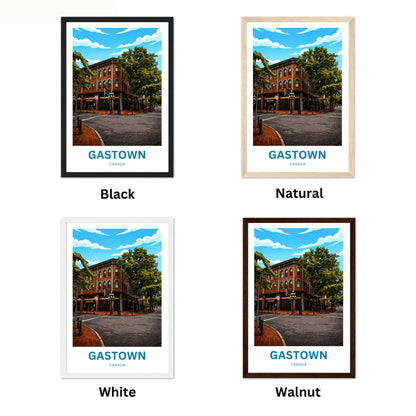 Gastown Travel Poster - Serene Street