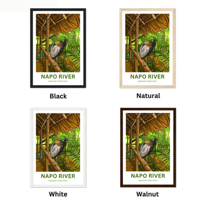 Napo River Travel Poster - Wild Nature