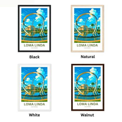 Loma Linda Travel Poster  - Campus University