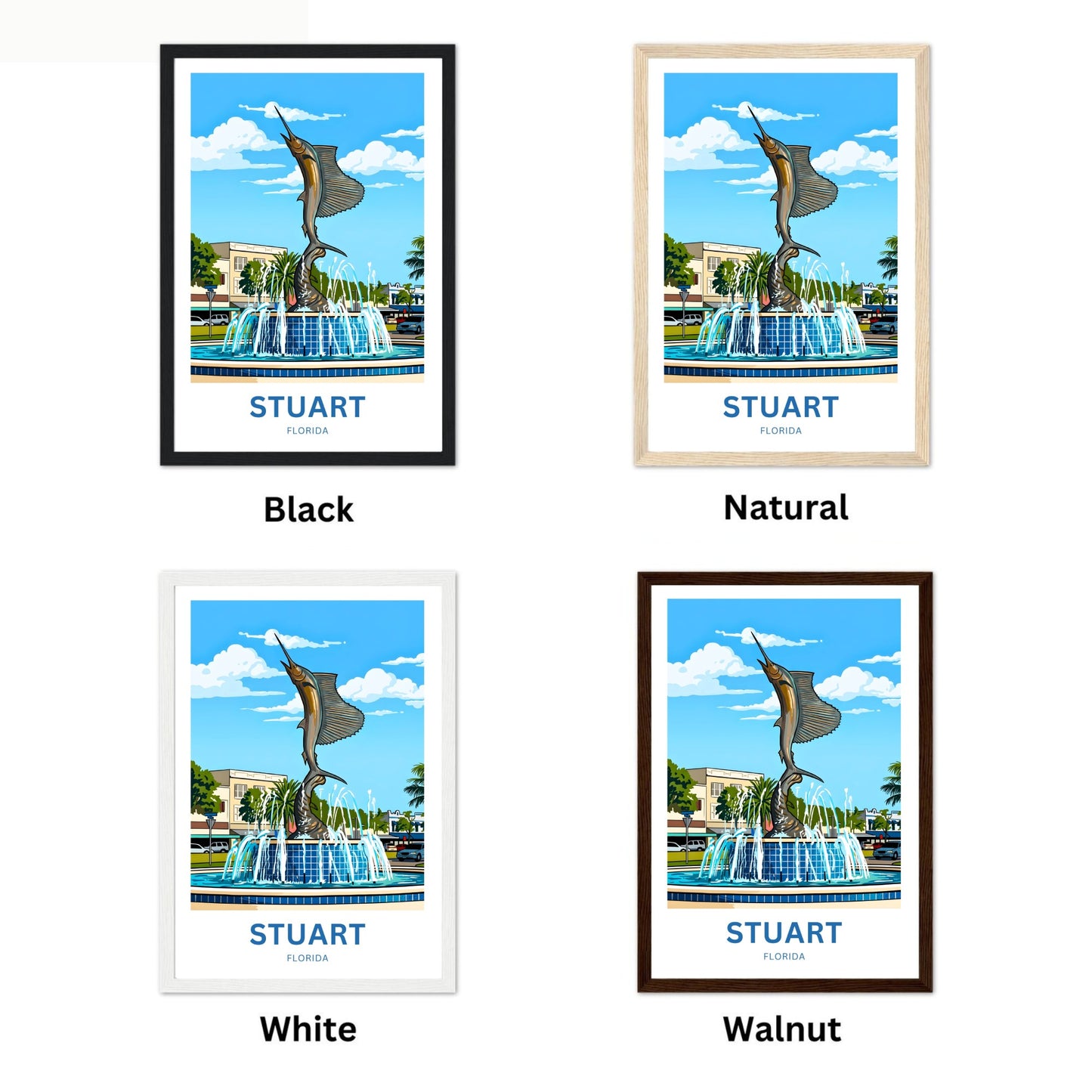 Stuart, Florida  Travel Poster