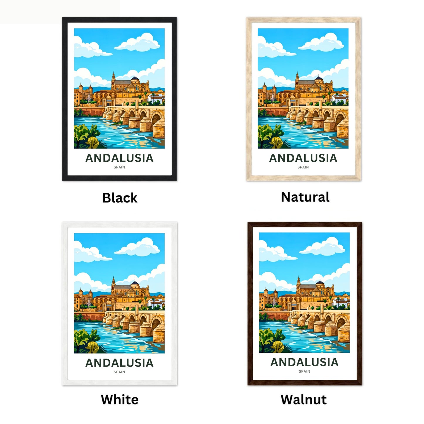 Andalusia Travel Poster