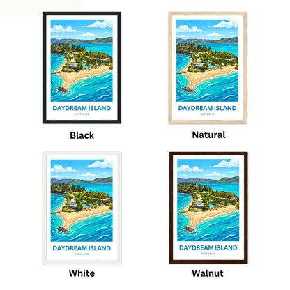 Daydream Island Travel Poster - Paradise Found