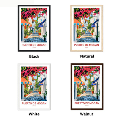 Puerto de Mogán Travel Poster - The Venice of Gran Canaria