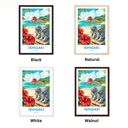 Ishigaki Travel Poster - Okinawa