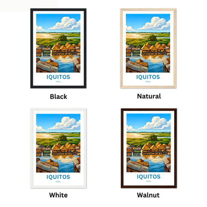 Iquitos Travel Poster - Beautiful Weather