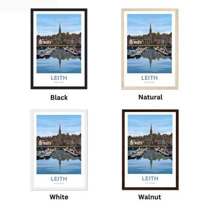 Leith Travel Poster