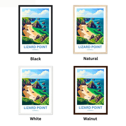 Lizard Point Travel Poster - Captivating Escape