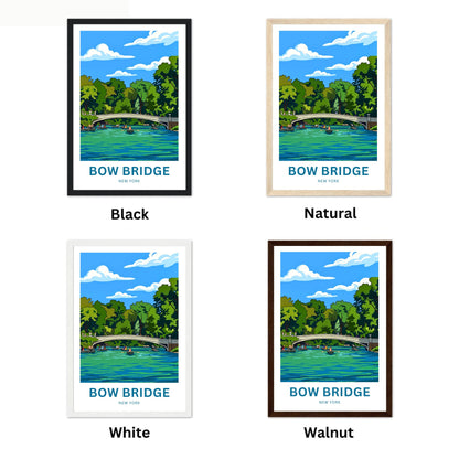 Bow Bridge  Travel Poster - Boating