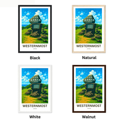 Yonaguni Travel Poster - Westernmost