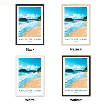 Vancouver Island Travel Poster - Nature’s Untamed Paradise