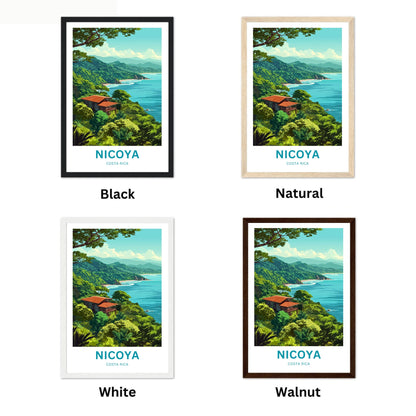 Nicoya, Costa Rica Travel Poster  - Coastal Blessing