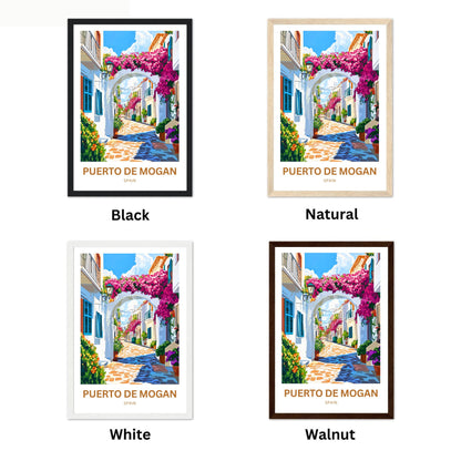 Puerto de Mogán Travel Poster - A Stroll Through Paradise