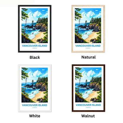 Vancouver Island Travel Poster - Where the Wild Still Lives