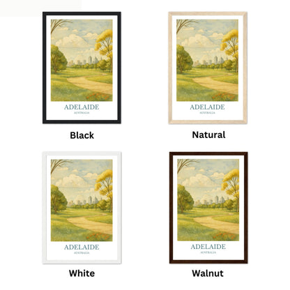 Adelaide, Watercolor design poster, Australia Print, Adelaide Wall Art