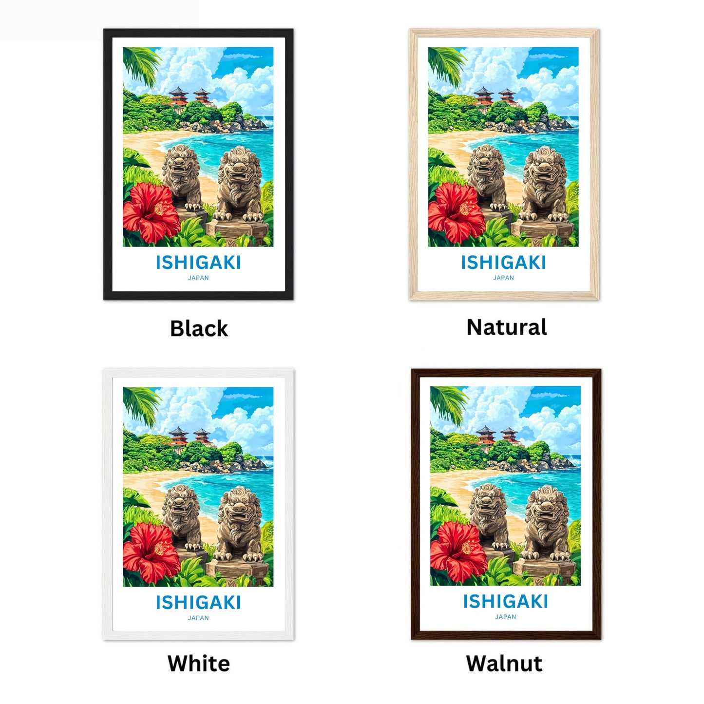 Ishigaki Travel Poster - Island Serenity