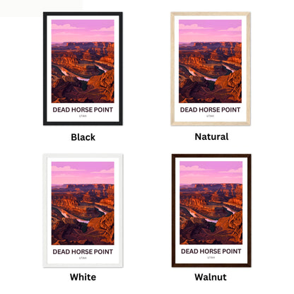 Dead Horse Point Travel Poster - Utah