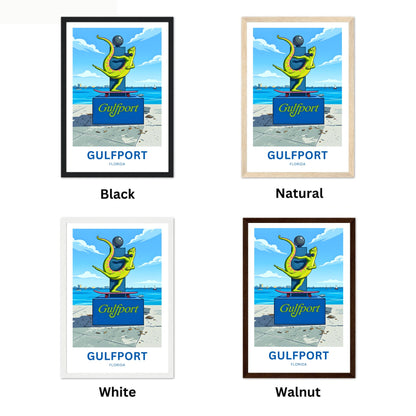 Gulfport, Florida Travel Poster