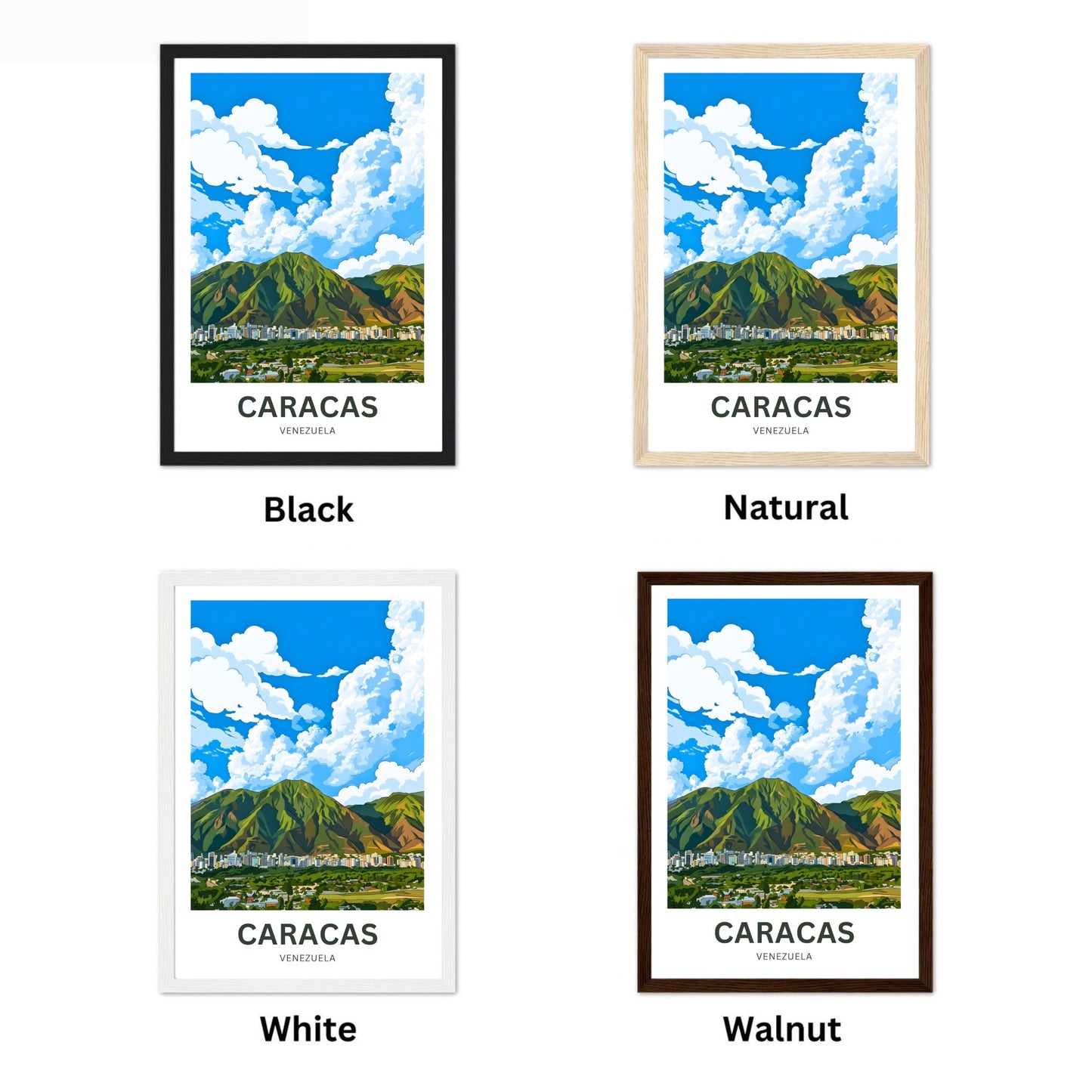 Caracas Travel Poster