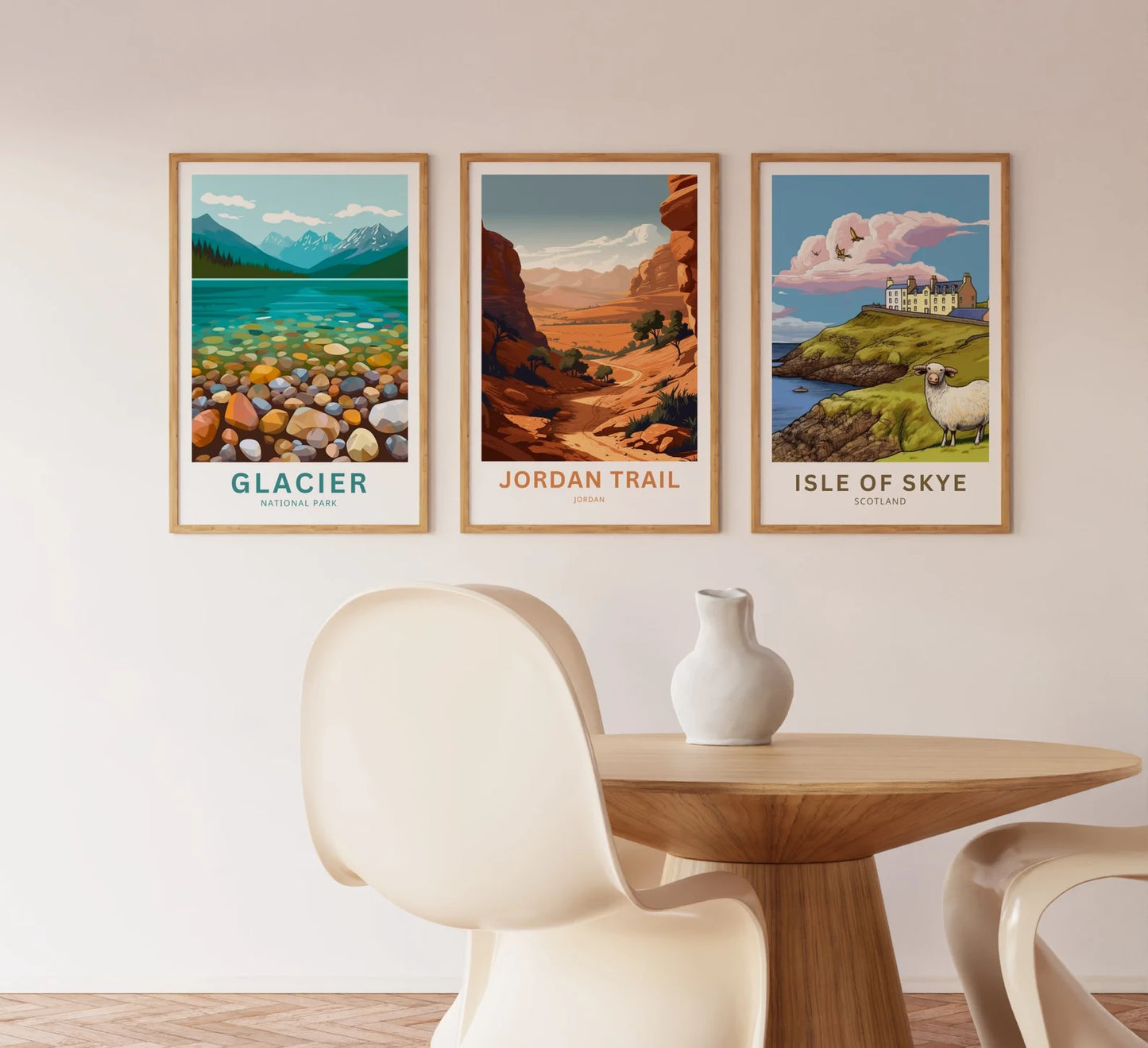 Jordan Trail Travel Poster