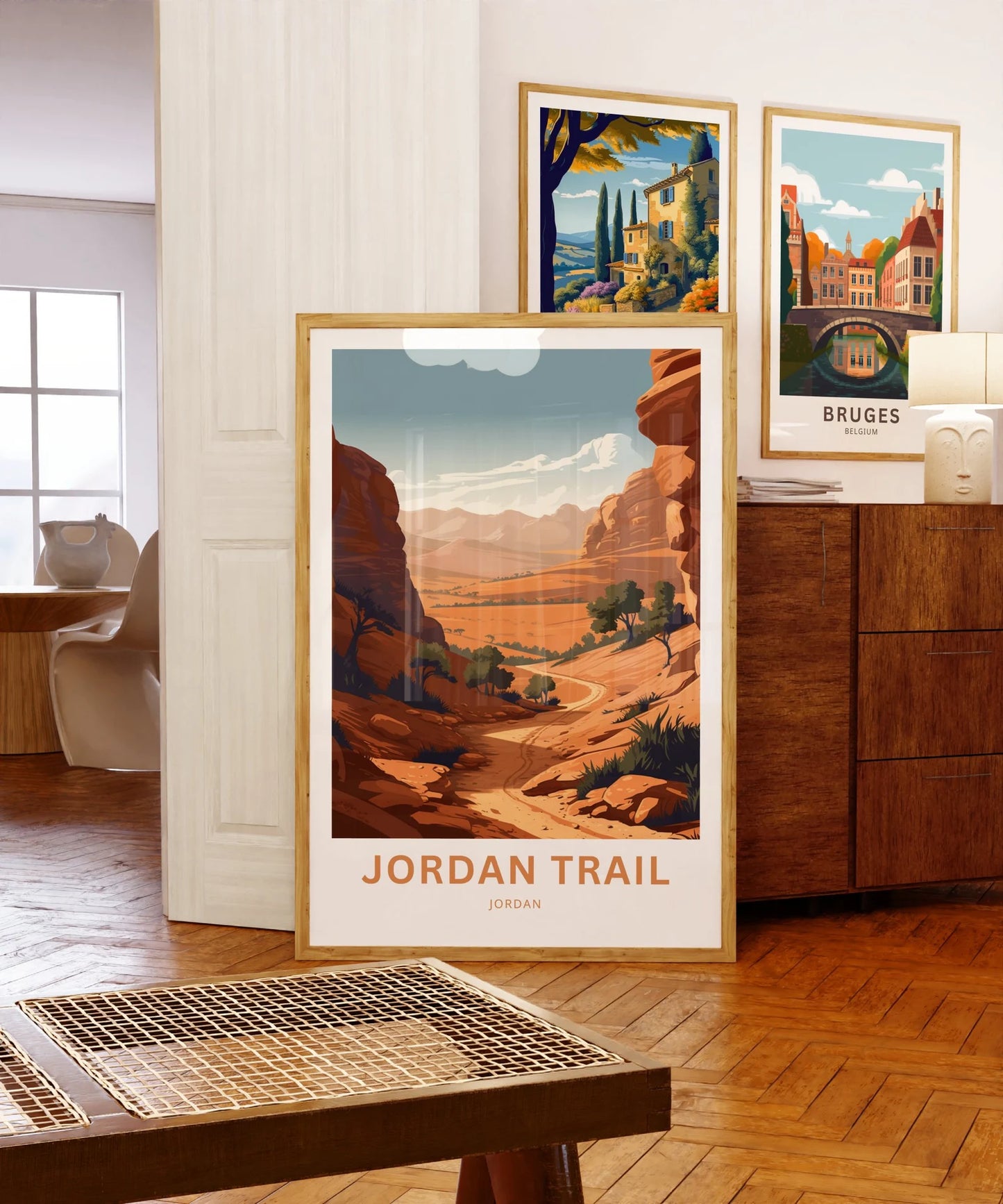 Jordan Trail Travel Poster