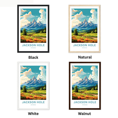 Jackson Hole Travel Poster
