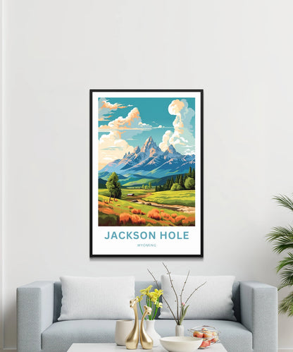 Jackson Hole Travel Poster