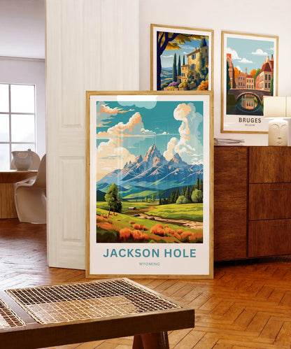 Jackson Hole Travel Poster
