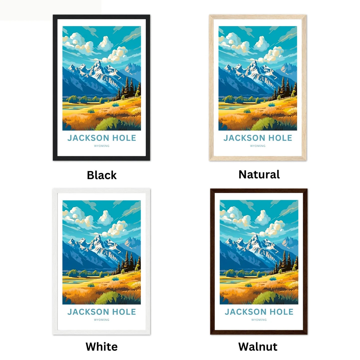 Jackson Hole Travel Poster