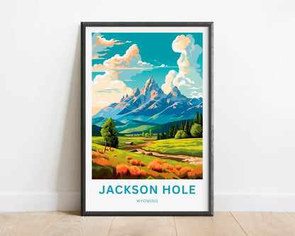 Jackson Hole Travel Poster