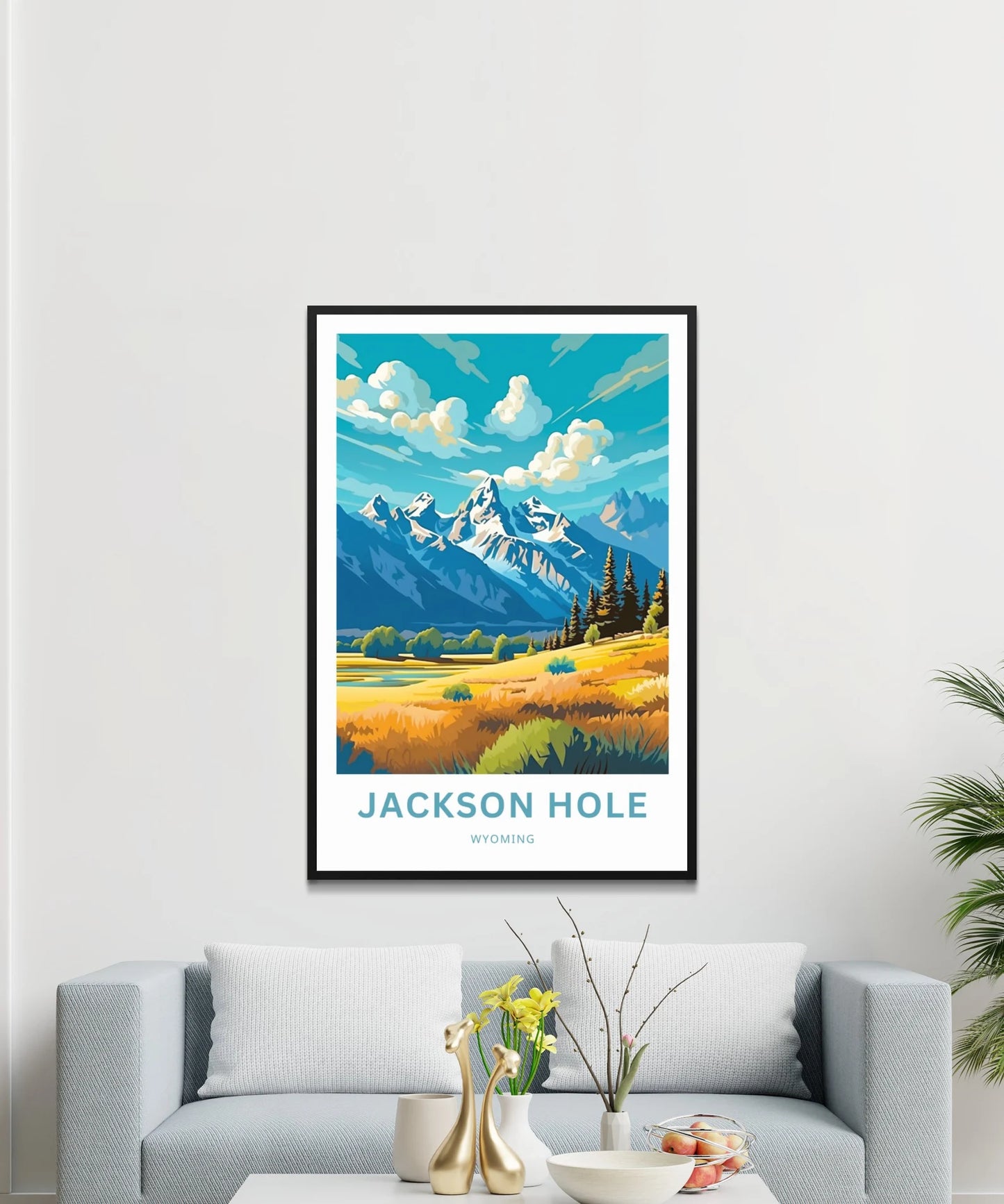 Jackson Hole Travel Poster