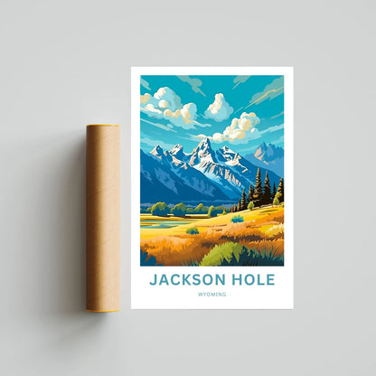 Jackson Hole Travel Poster