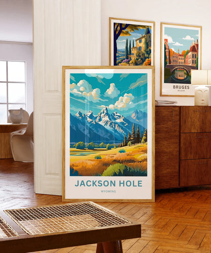 Jackson Hole Travel Poster