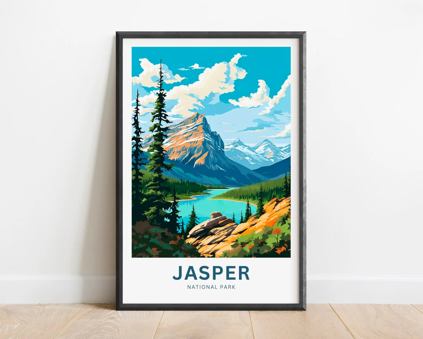Jasper Travel Poster