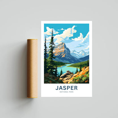 Jasper Travel Poster