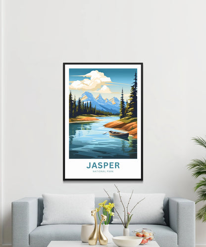 Jasper Travel Poster