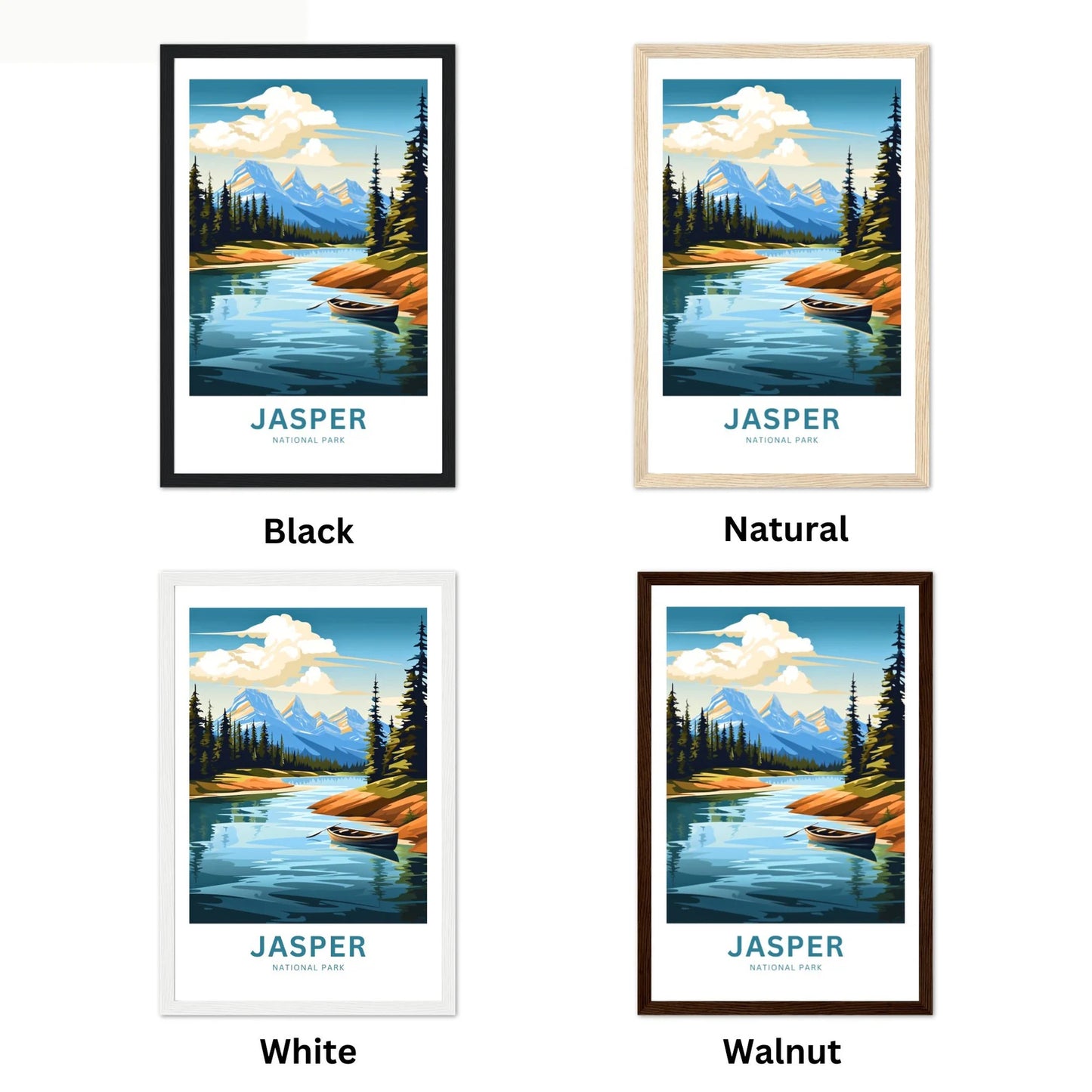 Jasper Travel Poster