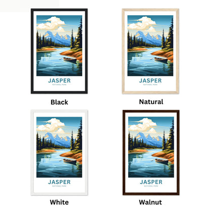 Jasper Travel Poster