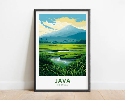 Java Travel Poster