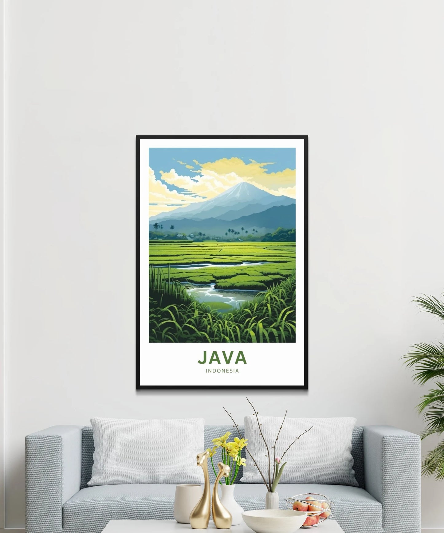 Java Travel Poster
