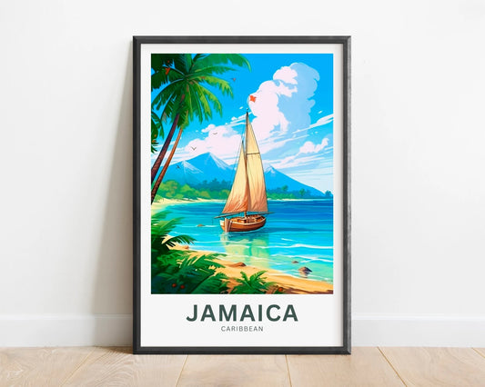 Jamaica Travel Poster