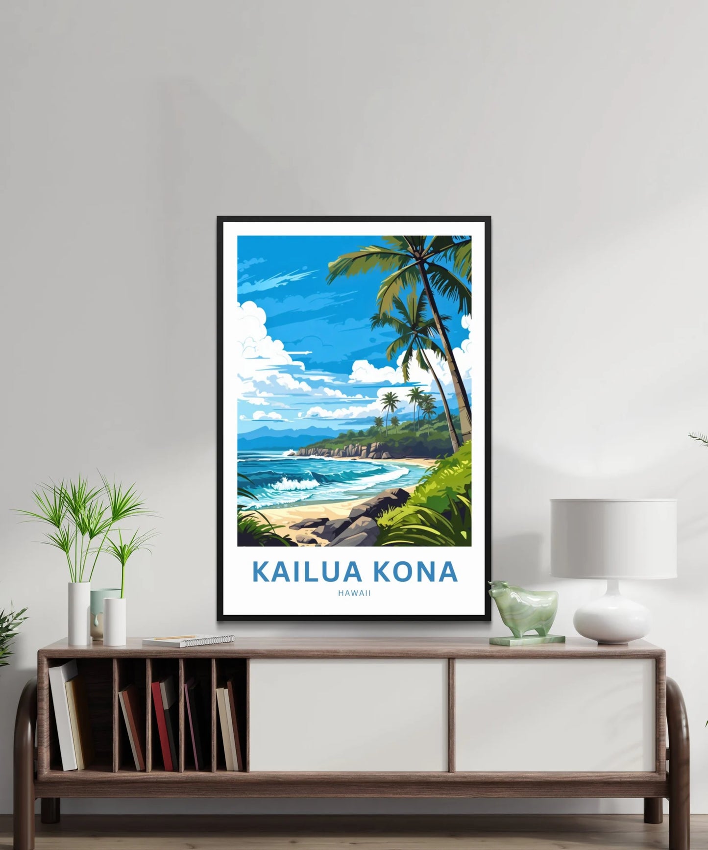 Kailua Kona Travel Poster