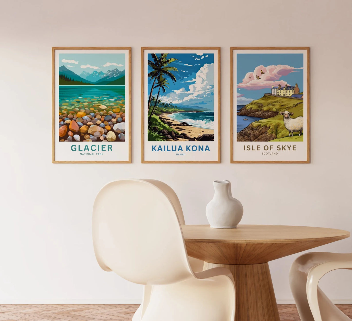 Kailua Kona Travel Poster