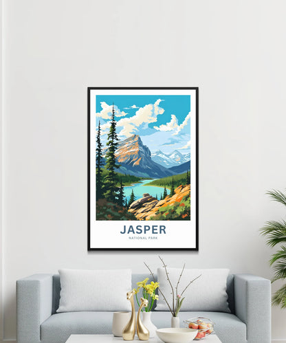 Jasper Travel Poster
