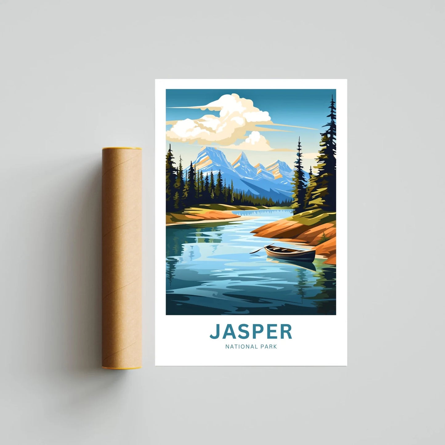Jasper Travel Poster