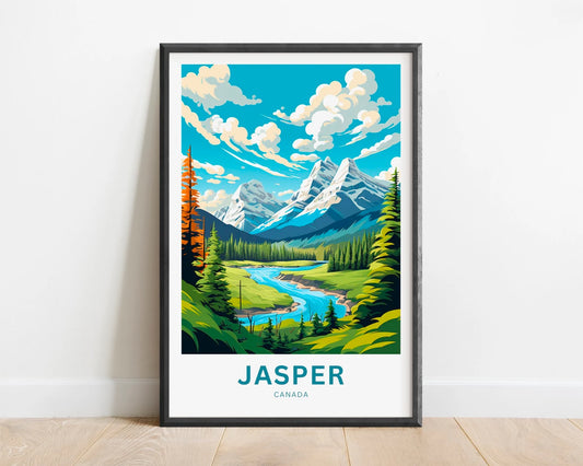 Jasper Travel Poster