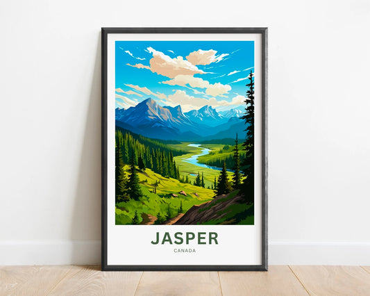 Jasper Travel Poster