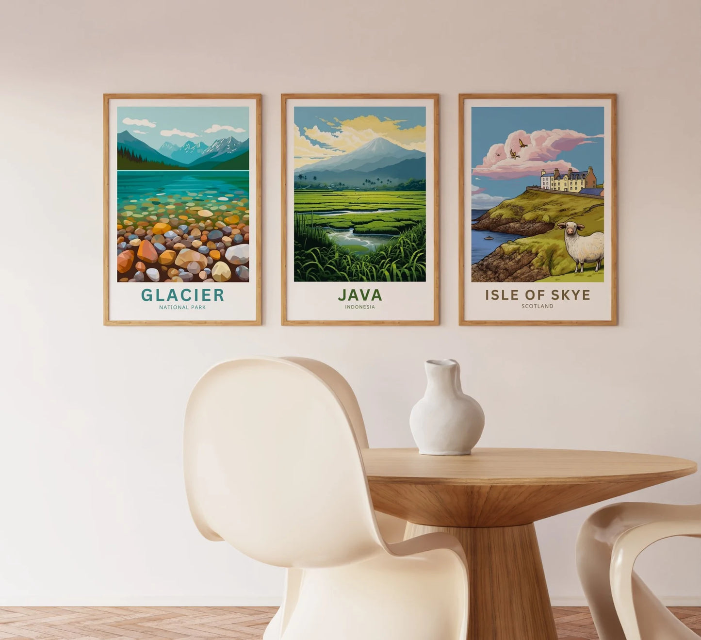 Java Travel Poster