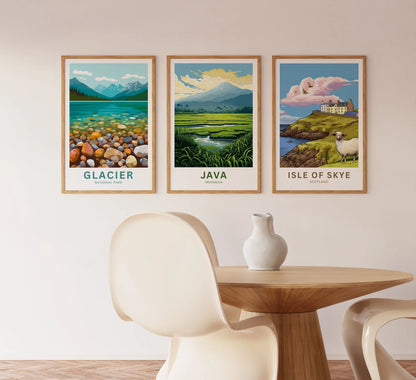 Java Travel Poster