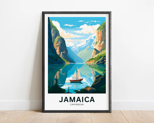 Jamaica Travel Poster