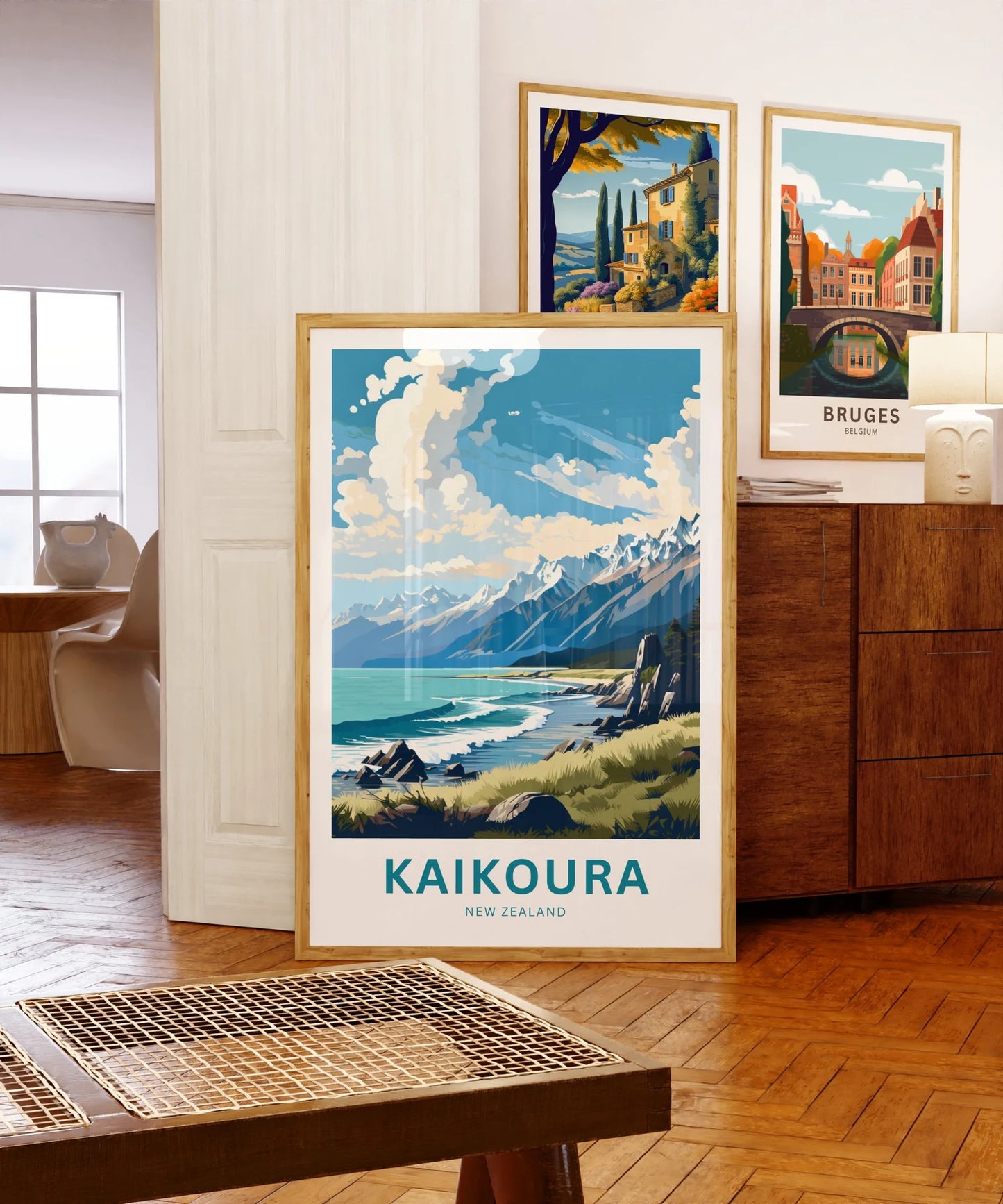 Kaikoura Travel Poster